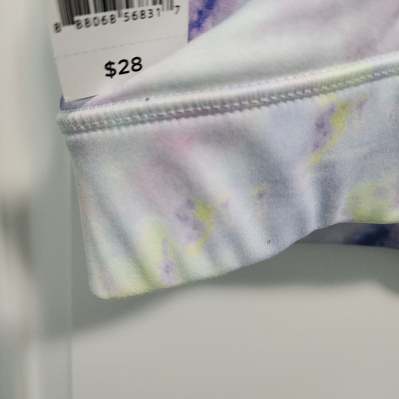Tie dye athletic sports bra sx 1X - Picture 4 of 6